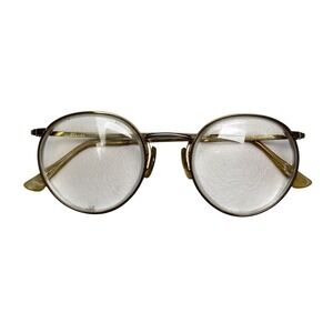 Shuron Ronstrong P3 FRAMES ONLY 5 3/4 SC USA Round Full Rim MCM Light Academia